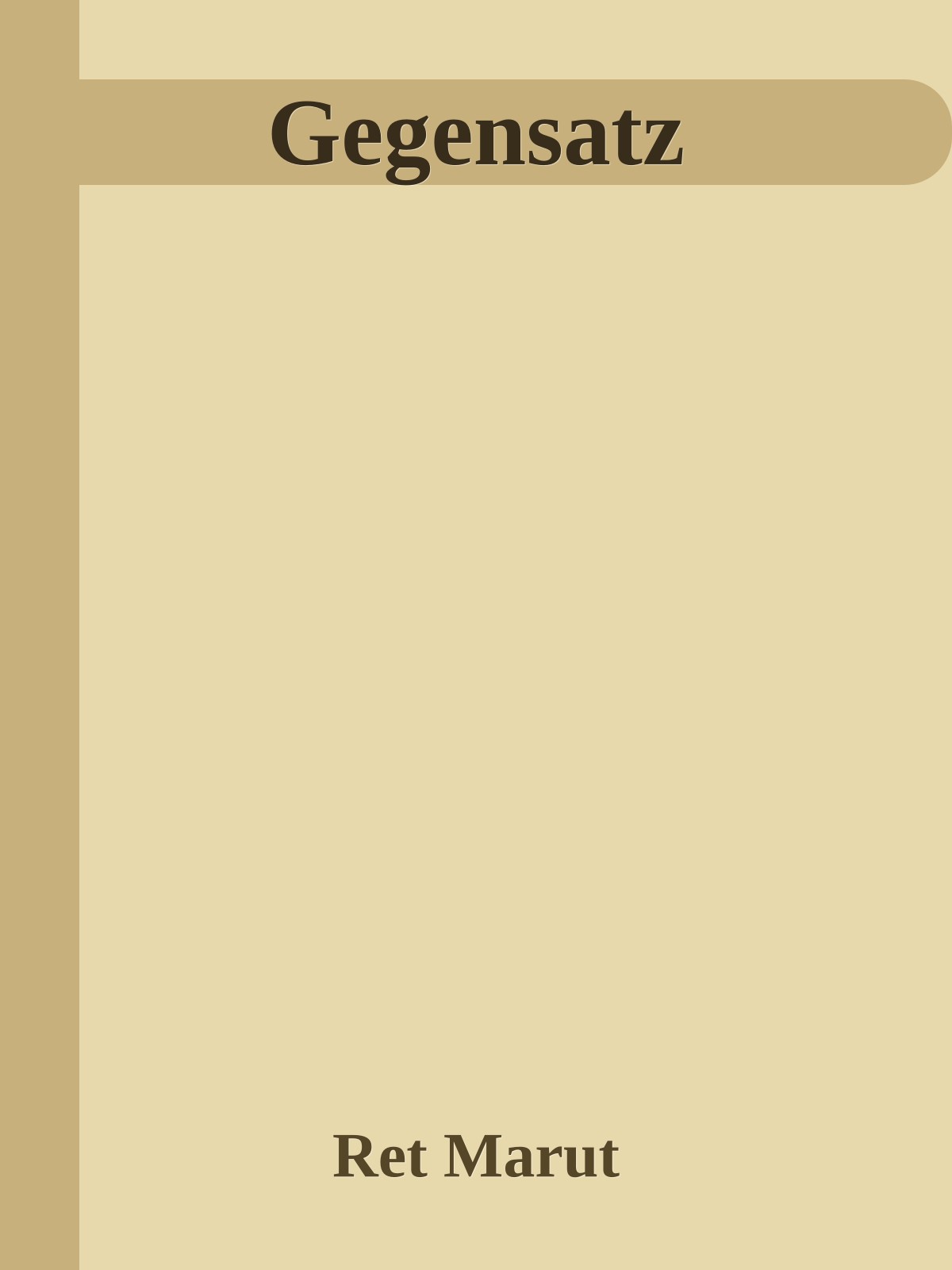 Gegensatz